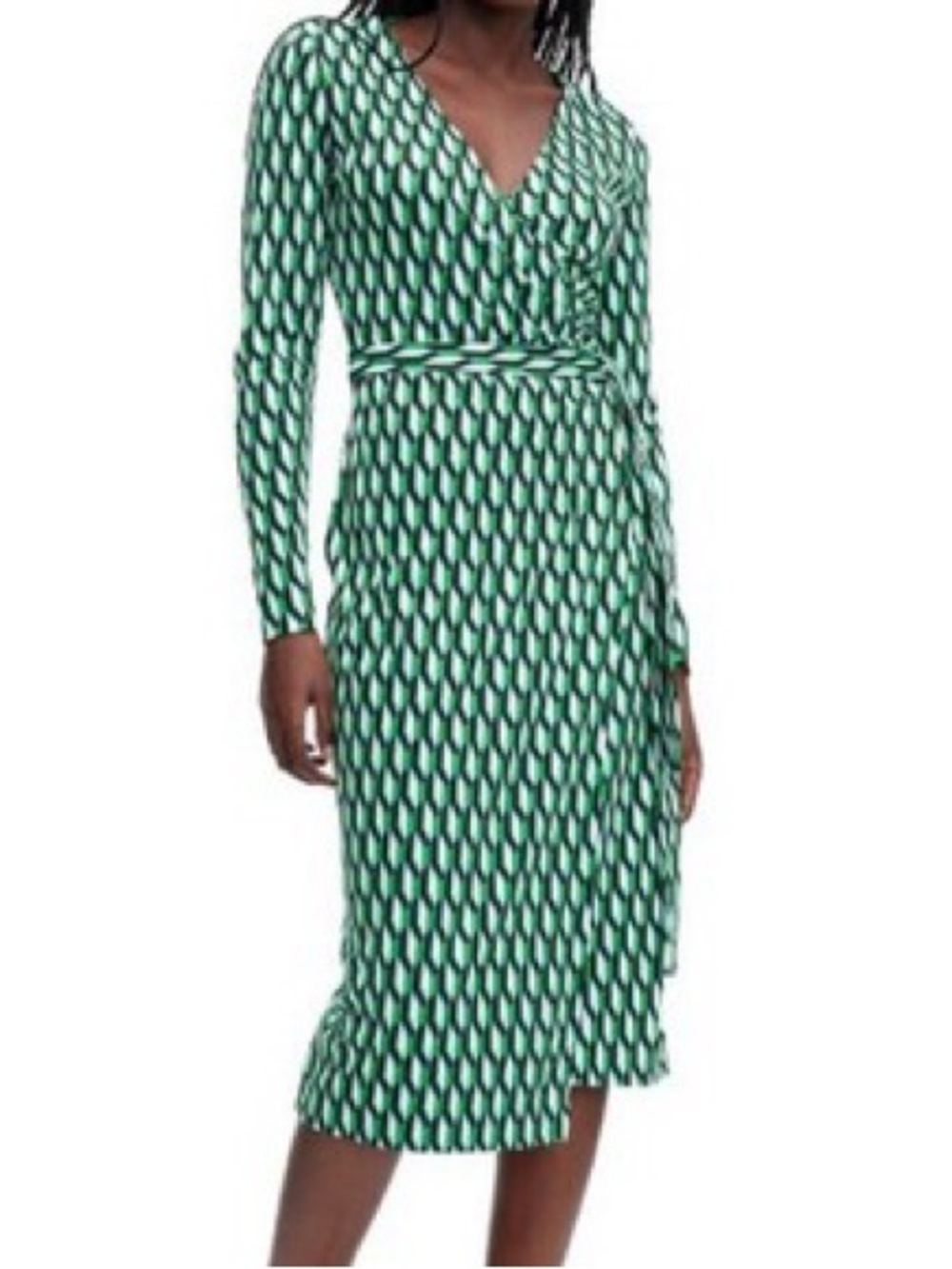NWT DIane Von Furstenberg for Targe wrap dress XL
